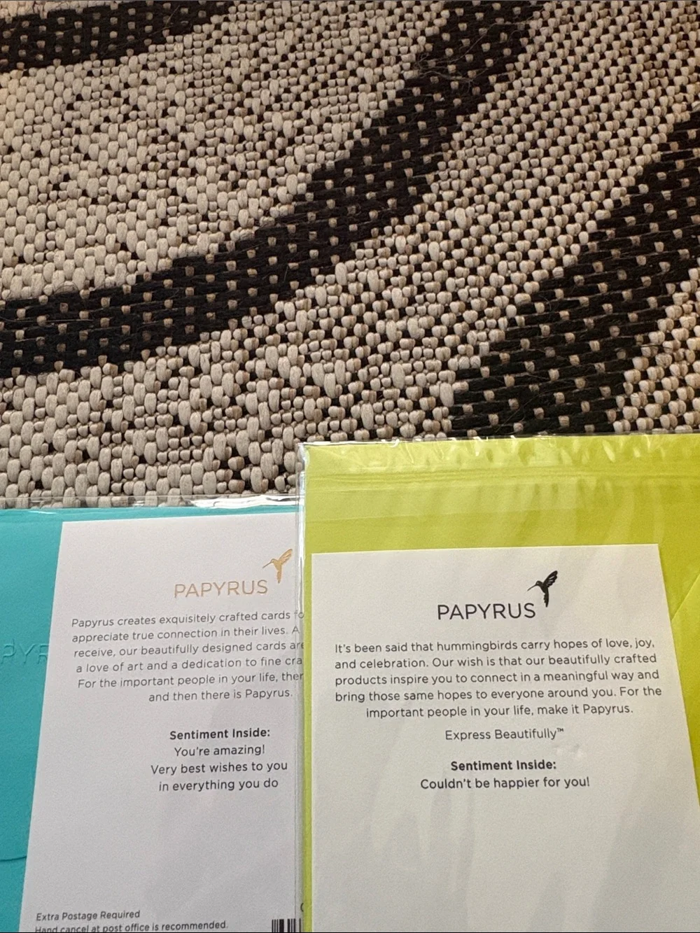 🆕Papyrus Card Bundle, Congratulations And Birthday
